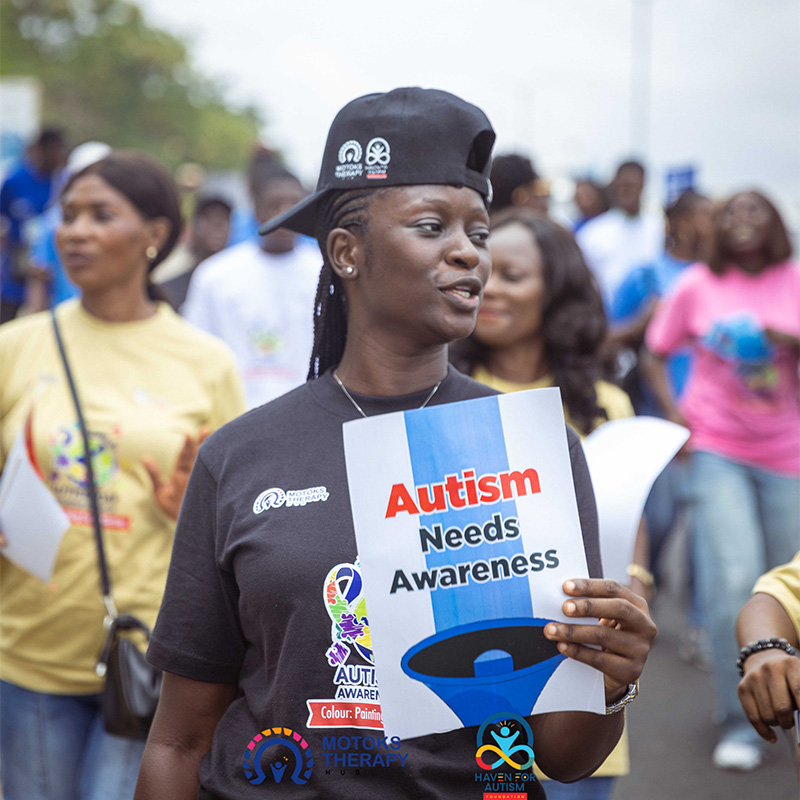 Bean Creative IMC Leads Chocolate City Group’s CSR Activation at Ibadan Autism Awareness Walk-03